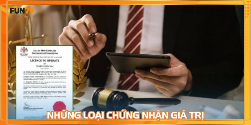 Giấy phép hoạt động đáng tin với tiêu chuẩn quốc tế